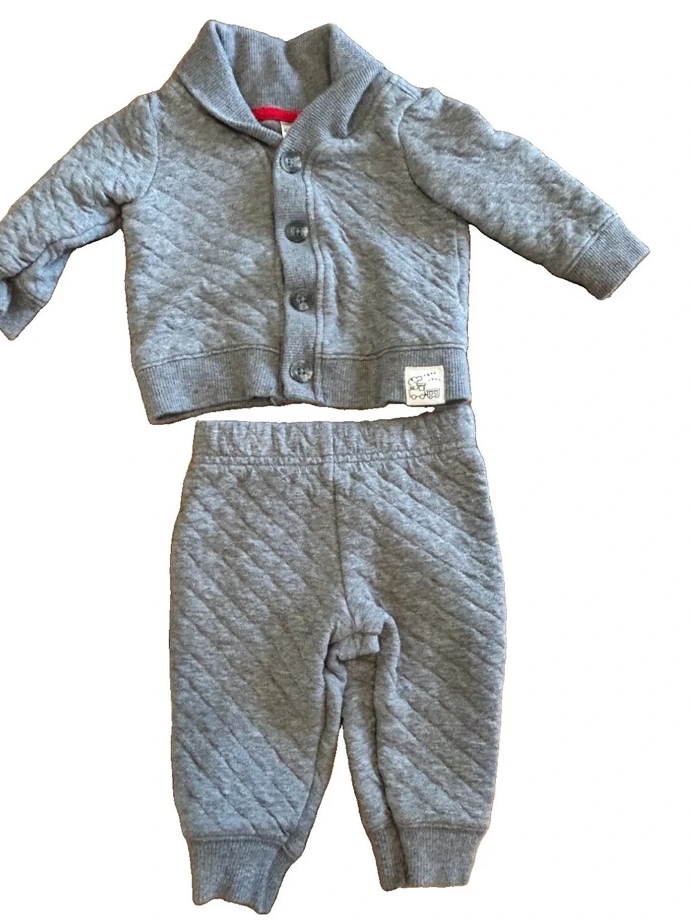 Carter’s 6M Quilted Dinosaur Outfit Bundle
